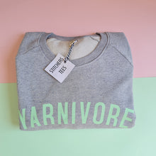 Load image into Gallery viewer, yarnivore sweatshirt grey green