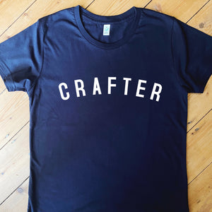 CRAFTER T Shirt - Unisex - 100% Organic Fairtrade Cotton - Original