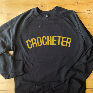 CROCHETER Sweatshirt - 100% Organic Fairtrade Cotton - Original