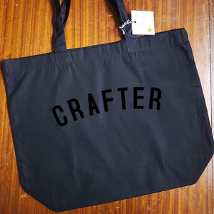CRAFTER Bag - Organic Cotton Tote Bag - Original