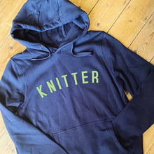 Load image into Gallery viewer, KNITTER Hoodie - 100% Organic Fairtrade Cotton - Pastel Font