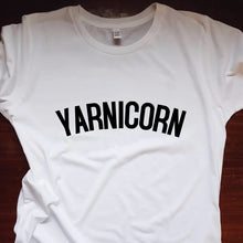 Load image into Gallery viewer, YARNICORN T Shirt - Unisex - 100% Organic Fairtrade Cotton - Original