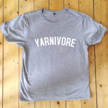 Load image into Gallery viewer, YARNIVORE T Shirt - Unisex - 100% Organic Fairtrade Cotton - Original